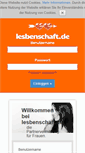 Mobile Screenshot of lesbenschaft.de